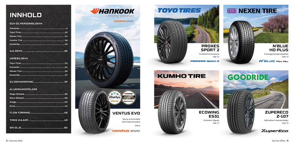 Hankook Ventus Evo: Vinner av vårens store dekktest 2026