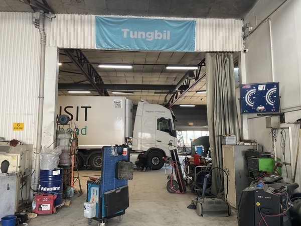 EU-etterkontroll for tungbil og tilhenger i Nord-Odal
